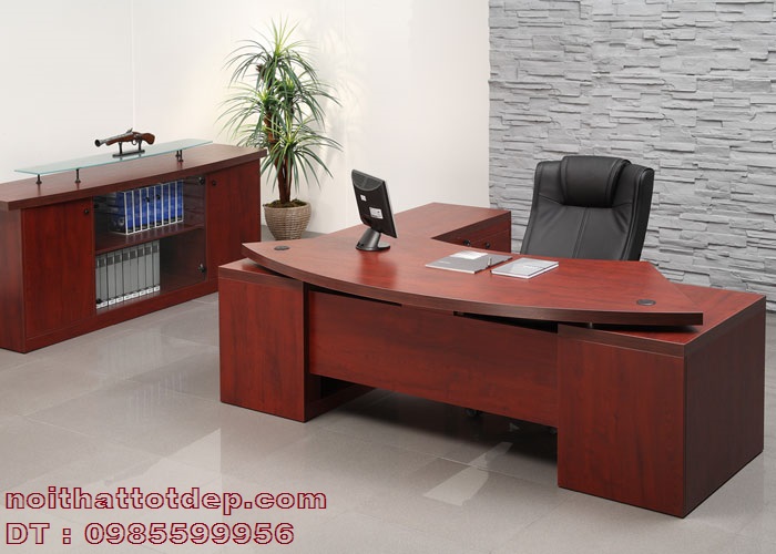 bàn làm việc - gỗ veneer